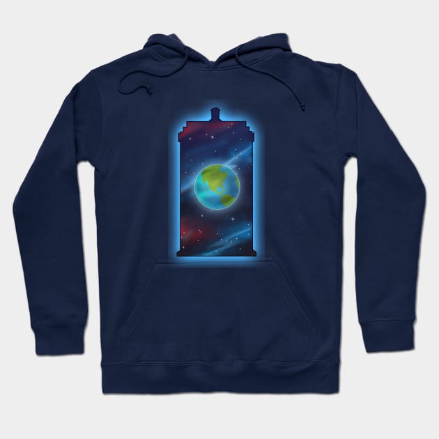 The Doctor's Favorite Planet Hoodie by JenEric Eric